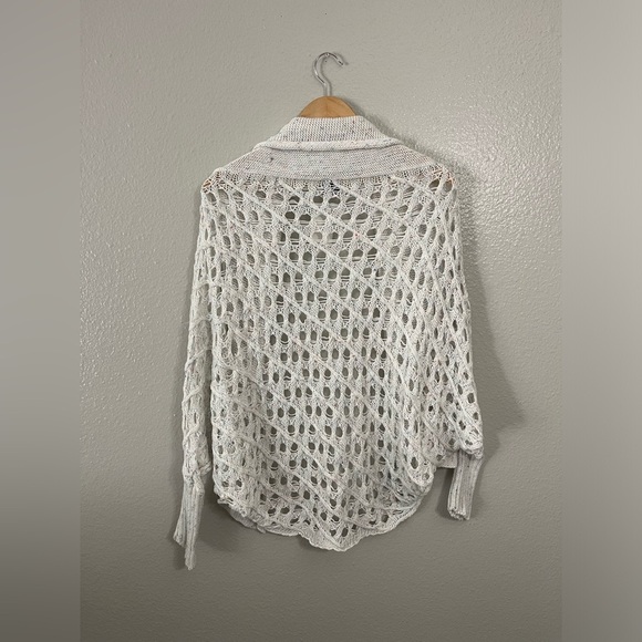 Saachi Cotton Open Knit Sweater - Picture 6 of 6